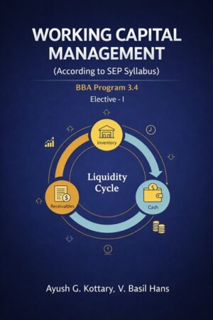 Working Capital Management: Bachelor Of Business Administration, Bba 3.4, Elective – I, (According to Sep Syllabus)