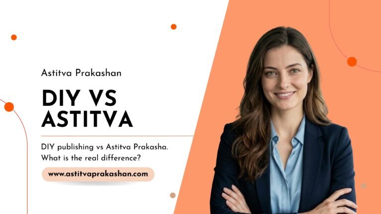 Read more about the article DIY Publishing vs Astitva Prakashan — What is the Real Difference?