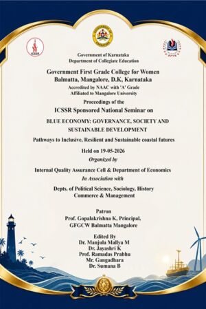 - BLUE ECONOMY GOVERNANCE, SOCIETY AND SUSTAINABLE D